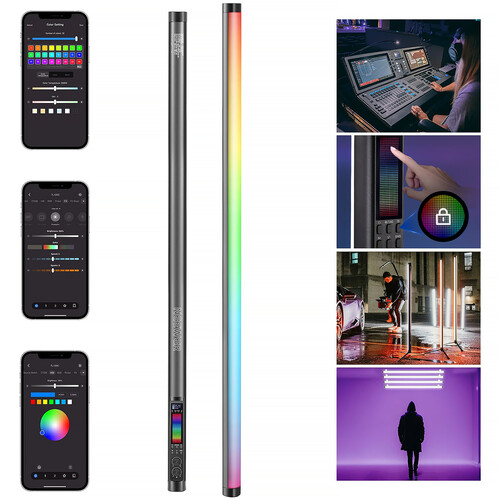 نور باتوم لایت 120 سانتی متری نیور NEEWER TL120 RGB 42W Tube Light